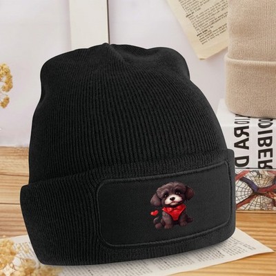 My Heart Belongs To My Dog Beanie Welpe Hund Geburtstagsgeschenk für Sie und Ihn