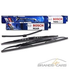 BOSCH SCHEIBENWISCHER 533S +HECKWISCHER A350H FÜR SKODA FABIA I