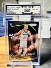 2025 Prizm WNBA Paige Bueckers Rookie #5 GMG Graded 10 Gem Mint 💎 RC