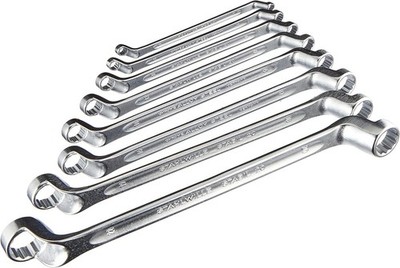Stahwhile 96410405 Double Ended Ring Wrenches (Spanners) with Offset Heads, M...