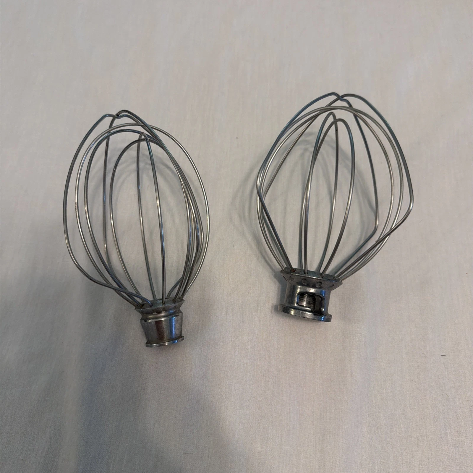 Set of Two kitchenaid whisk attachment preowned