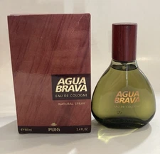 Antonio Puig Agua Brava Cologne 3.4 oz Made In Spain Men’s Natural Spray New