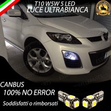 COPPIA LUCI DI POSIZIONE LED MAZDA CX-7 CANBUS BIANCHI 100% NO ERROR