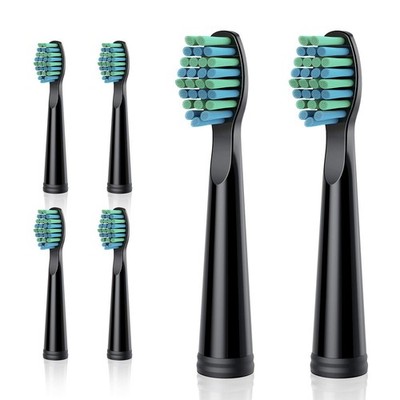 6 Brush Heads, Complete Care Tooth Brush Heads, Toothbrush Heads, EasyClean, ...