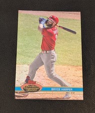 Bryce Harper 2021 Topps Stadium Club Retro Refractor #174