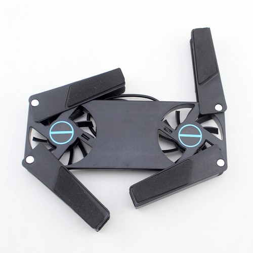2pcs Laptop -Kühlkissen falten Laptop -Belüftungsunterstützung USB -Kühler - 第 5/12 張圖片