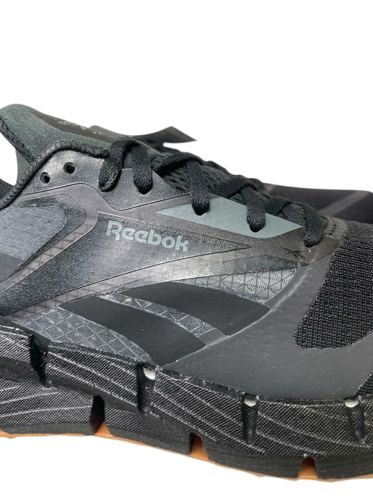 Reebok Women Running Sneaker 100206601 FloatZig 1 Black Grey Gum Size 7 M thumbnail 3