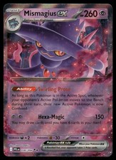 Cards Mismagius ex 036/094 Phantasmal Flames Double Rare NM *4
