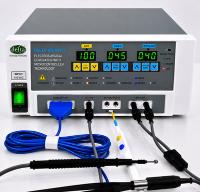Electro Surgical Generator Cautery With Microcontroller Technology 400 Watt