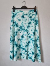 Tye Die Blue Midi Skirt, PrettyLittleThing, Size 12, Good Condition