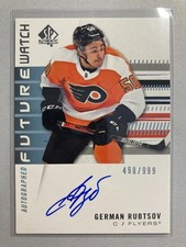 2019-20 SP Authentic #220 German Rubtsov FW AU RC 490/999