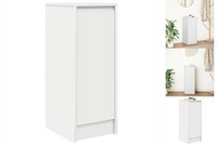 Sideboard Kommode Schrank Wohnzimmer Weiß 29,5X34X76 Cm Holzwerkstoff