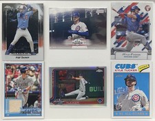 Topps 2026 Kyle Tucker Relic #91R-KTU Chicago Cubs Baseball Card + More