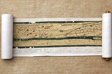 Tabula Peutingeriana Codex Vindobonensis K.Miller 1887 Fac simile Rotolo 5,38 Mt