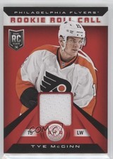 2013-14 Totally Certified Rookie Roll Call Red Jersey Tye McGinn #RR-TMG 0a3