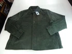Fred Perry Shirt Jacket Mens XXL Corduroy Overshirt Dark Green Chore Style BNWT