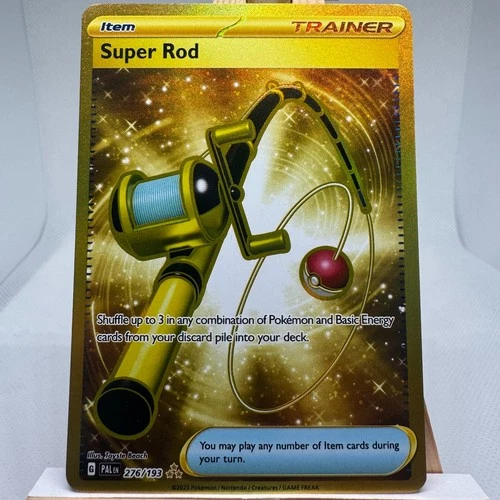 Super Rod 276/193 Hyper Rare Holo NM - Paldea Evolved - Pokemon TCG