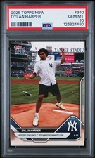 🔥 PSA 10 Gem Mint Dylan Harper New York Yankees Uniform 2025 Topps Now 🏀