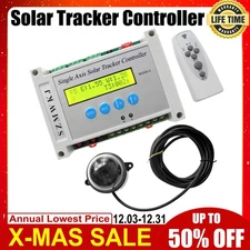 Auto-Tracking Single Axis Solar Panel Tracking 9-35V Solar Tracker Controller DO