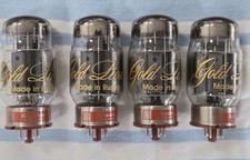 Gold Lion KT-88 Genalex Power Vacuum Tubes Matched Quad Tested