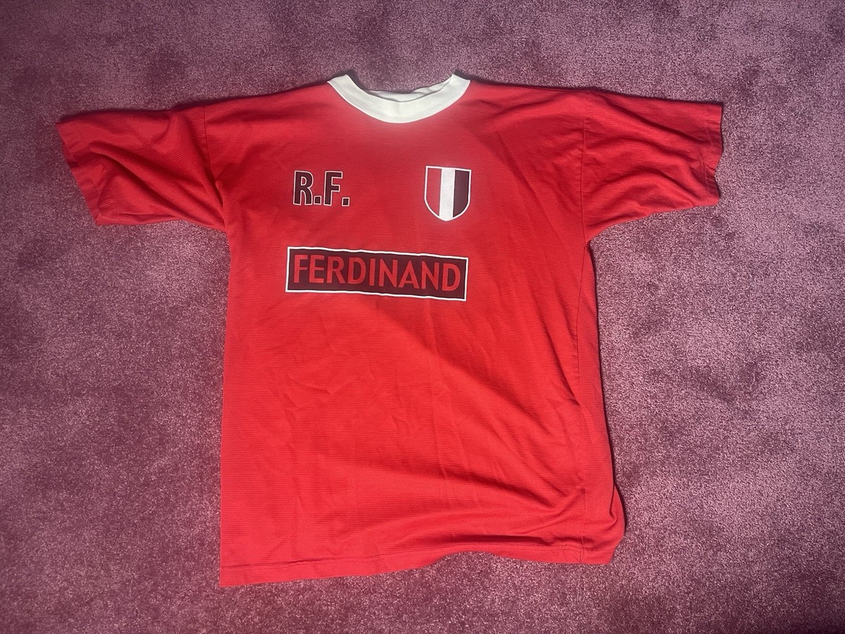Manchester United Rio Ferdinand 2002 Jersey Shirt XL Big Better
