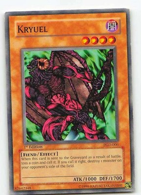Kryuel PGD-006 Pharaonic Guardian Common LP Yu-Gi-Oh