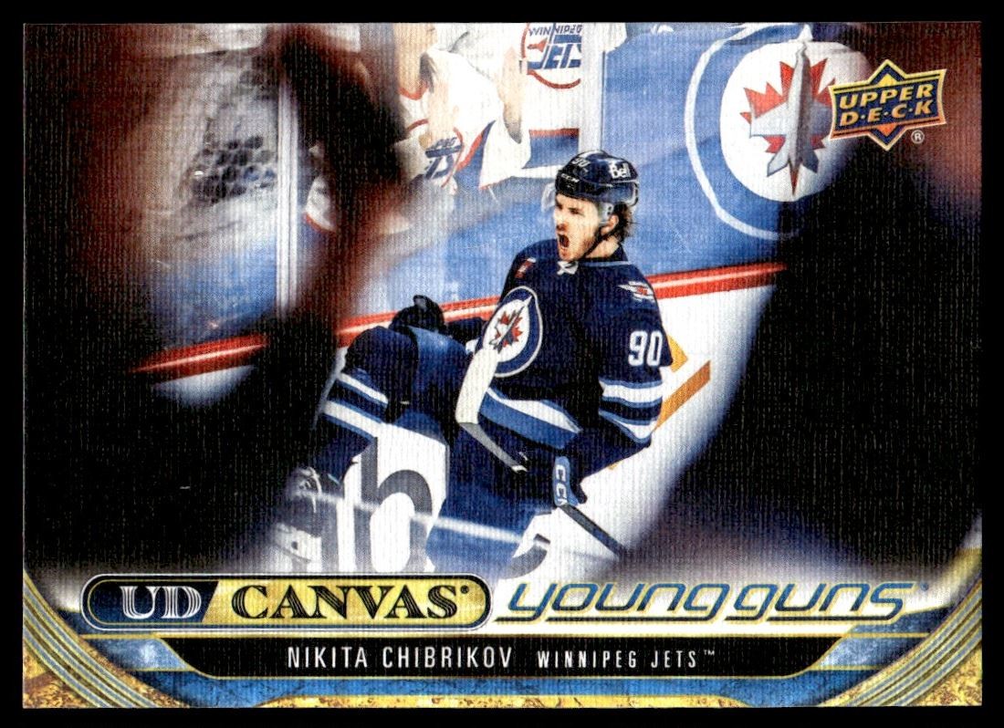 2024-25 Upper Deck UD Canvas Young Guns Nikita Chibrikov Winnipeg Jets #C-112