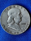 Franklin Half Dollar 1953-S 50C 90% Silver Circulated Uncertified KM#195 (213)