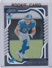 AIDAN HUTCHINSON ROOKIE CARD 2022 Absolute Football NFL RC Michigan Detroit Lion