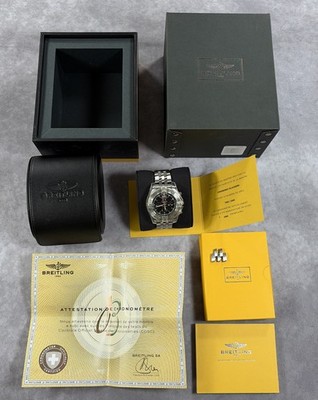 Breitling Chronomat Blackbird Limited Edition 44MM A44360 - Complete Set