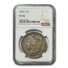 1892-S Morgan Dollar VF-35 NGC