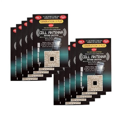 10xCell Phone Signal Enhancement Antenna Booster Stickers