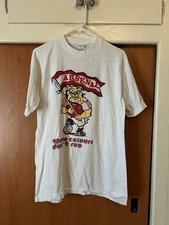 Vintage Arsenal FC 1989-90 Champions On Tour Football Soccer Tshirt Men’s Large