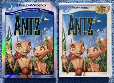 DreamWorks ~ ANTZ ~ Widescreen DVD + Holographic Slip Cover ~ NEW/Sealed (2009)