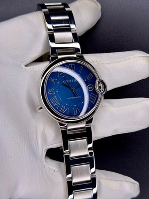 Cartier Ballon Bleu 40mm Blue Dial WSBB0061 Full Set 2022