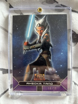 2017 Topps Star Wars Rebels On Demand LILA parallel AHSOKA TANO 8P 19/25