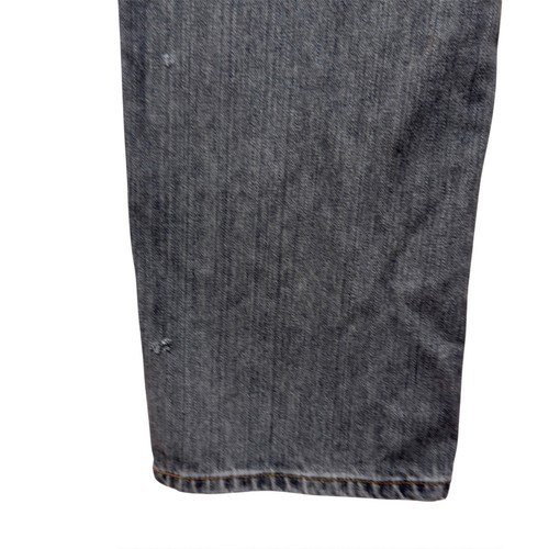 Levi's 501 Faded Black Wash Jeans Men's 34x30 Button Fly Original Straight Fit - Picture 12 of 12