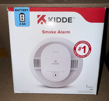 Kidde AA Battery Powered Smoke Detector Alarm 20SDR Fast Alert OB NEW