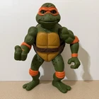 VTG 1992 TMNT Ninja Turtles 13" Figure Mirage Playmates Michaelangelo Orange