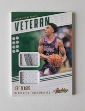 2019-20 Absolute Mem- Veteran Tools of the Trade Jeff Teague #VT-JTG /5