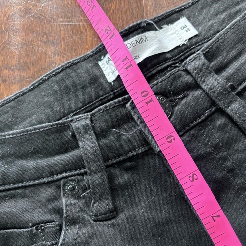 Garage Women's Shorts Size 3 Black High Rise - Picture 4 of 9