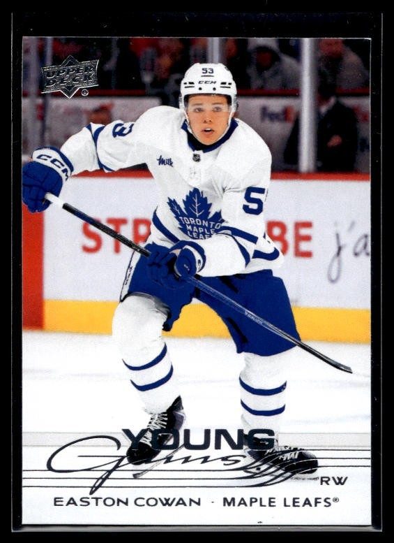 2025-26 Upper Deck Series 2 - Young Guns Easton Cowan #462 (RC)
