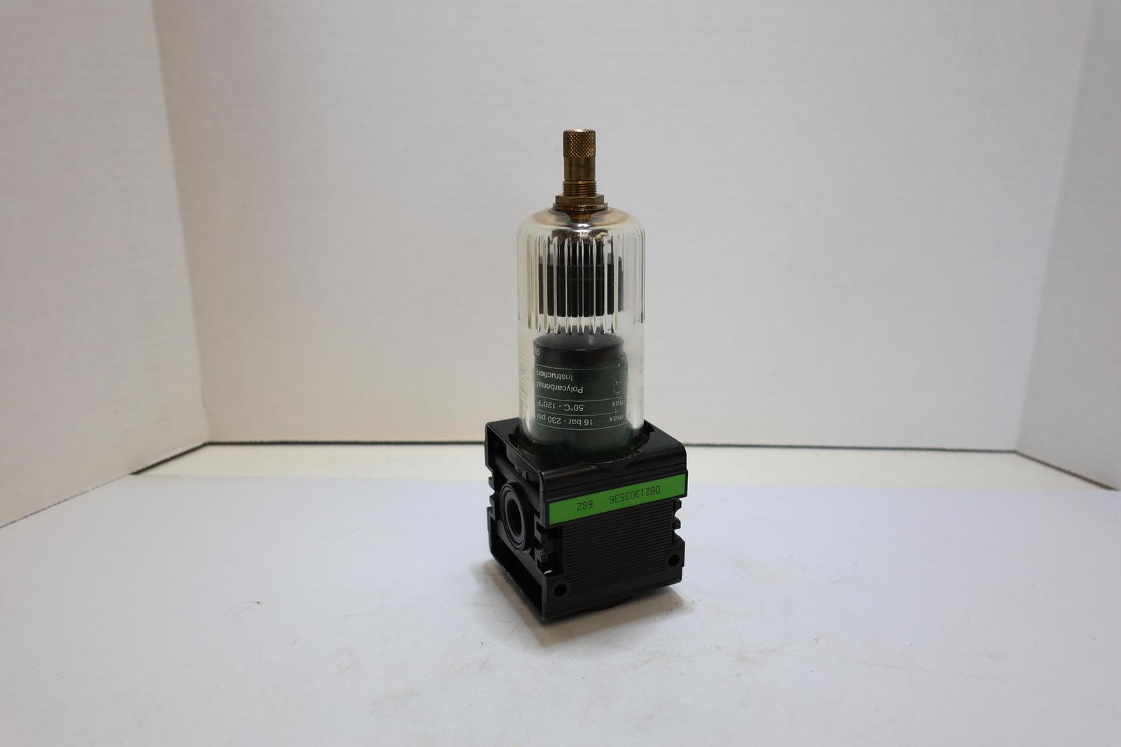Bosch Rexroth 0821303536 Pneumatic Air Filter Assembly 230 PSI Used