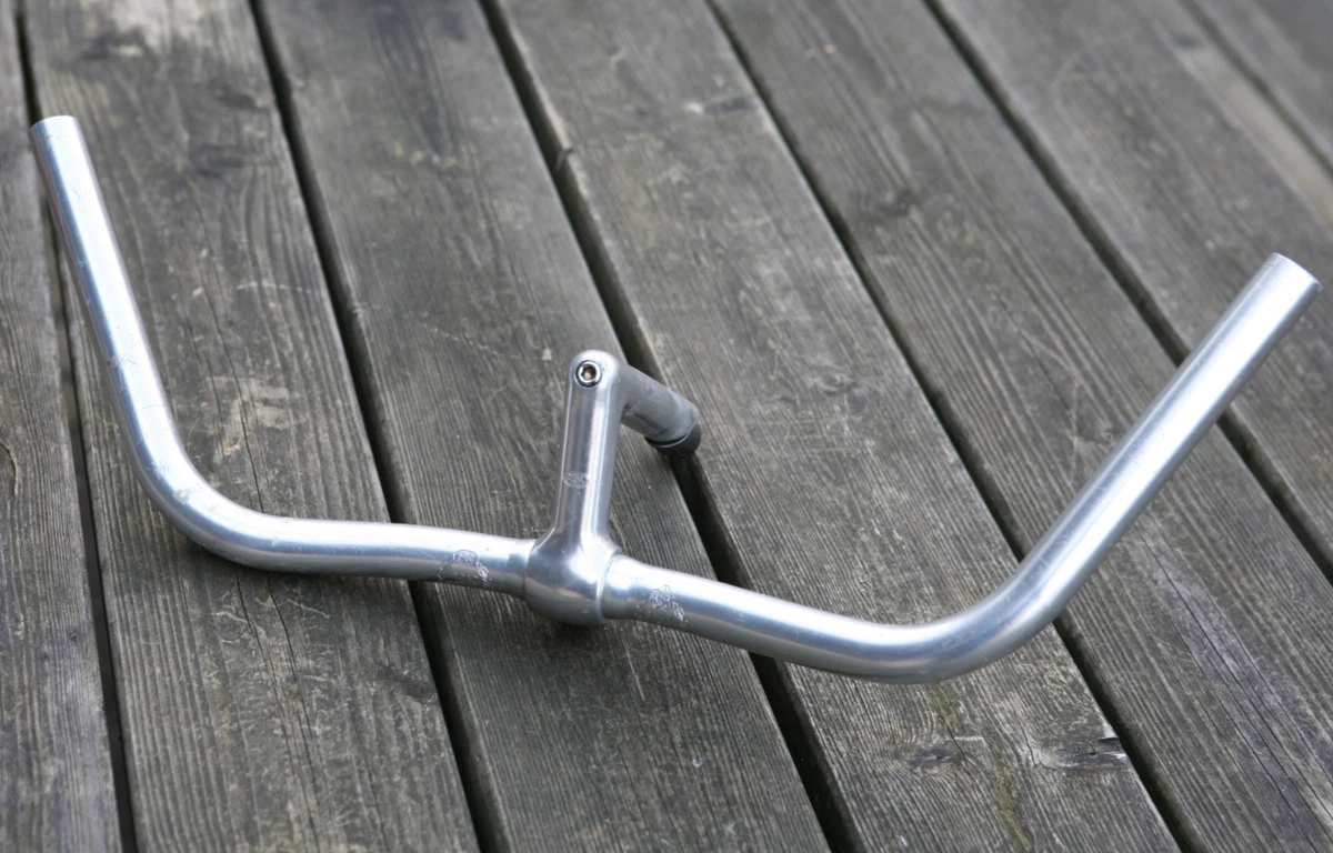 Charme Vélo Vintage En Argent Sterling 925 - 1,2g - Guidon Abîmé - Pièce Unique
