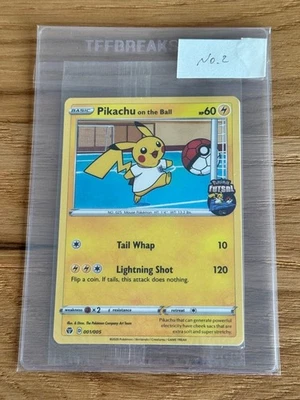 Pokemon Pikachu on the Ball UK Limited Promo No.2 | eBay