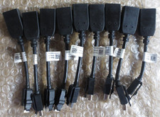 LOT OF 9 Dell DP/N 00FKKK Mini Display Port To Display Port Cable Adapter