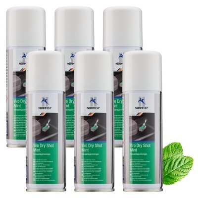 Normfest Viro Dry Shot Minze Klimaanlagenreiniger Desinfektion Klima 6x 100ml