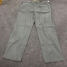 BANANA REPUBLIC Straight Lived-In Chino Pants Men's Size 42x34 Gray
