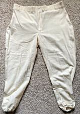 Mitchell & Ness White Wool Baseball Pants Jersey 1910s 1920s 1930s 1940s 1950s