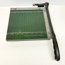 Vintage 8" Heavy Duty Guillotine Paper Cutter